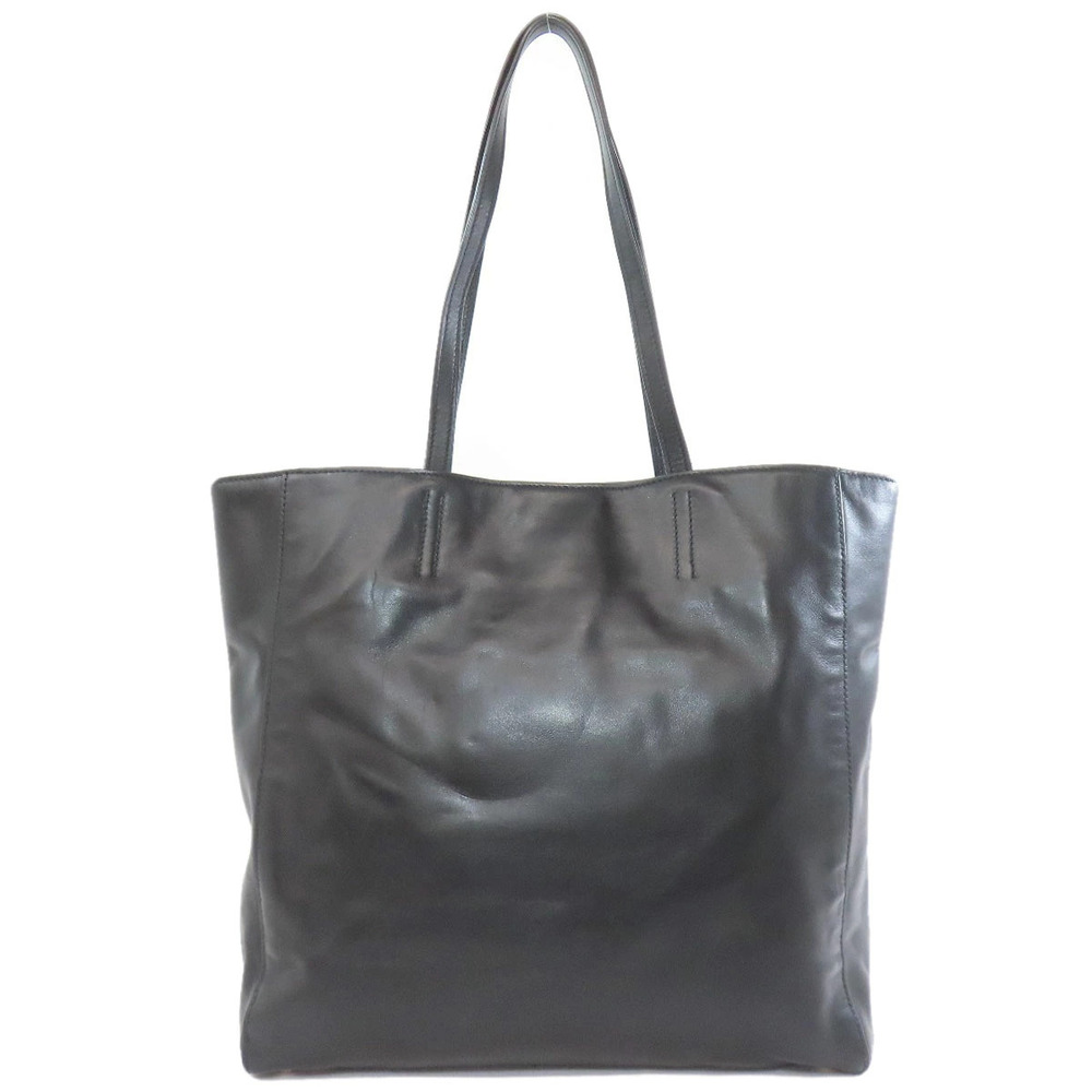 Miu Miu Logo Calfskin Tote Bag